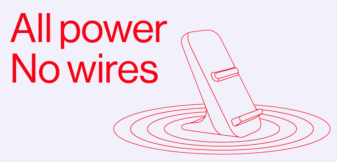 OnePlus 8 Pro Wireless Charger promotional banner